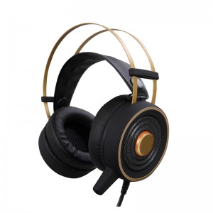 Gaming-Kopfhörer 7.1 Surround-Sound über Ohr mit Lautstärkeregler